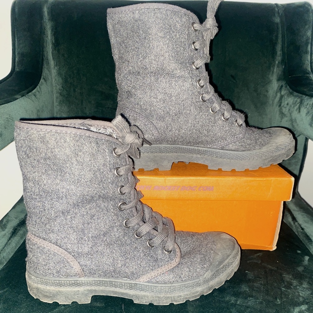 Rocketdog Fabric grey Boots